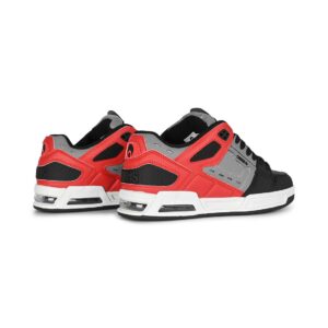 Osiris Peril Skate Shoes - Grey/Red