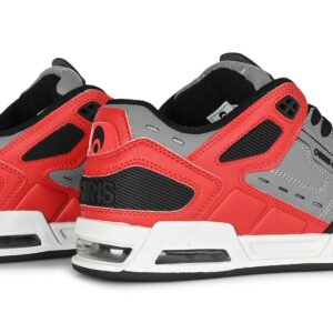 Osiris Peril Skate Shoes - Grey/Red