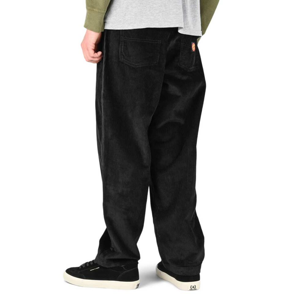 Santa Cruz Big Pant Baggy Corduroy Pants - Black