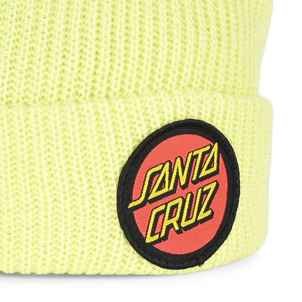 Santa Cruz Classic Dot Beanie Hat - Matcha