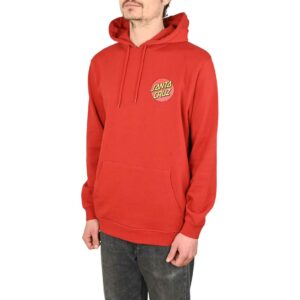 Santa Cruz Classic Dot Chest Pullover Hoodie - Dark Rust