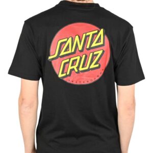 Santa Cruz Classic Dot Chest S/S T-Shirt - Black (AW24)