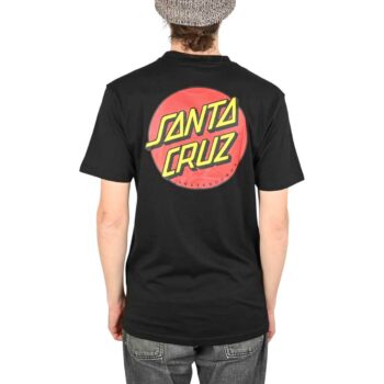 Santa Cruz Classic Dot Chest S/S T-Shirt - Black (AW24)