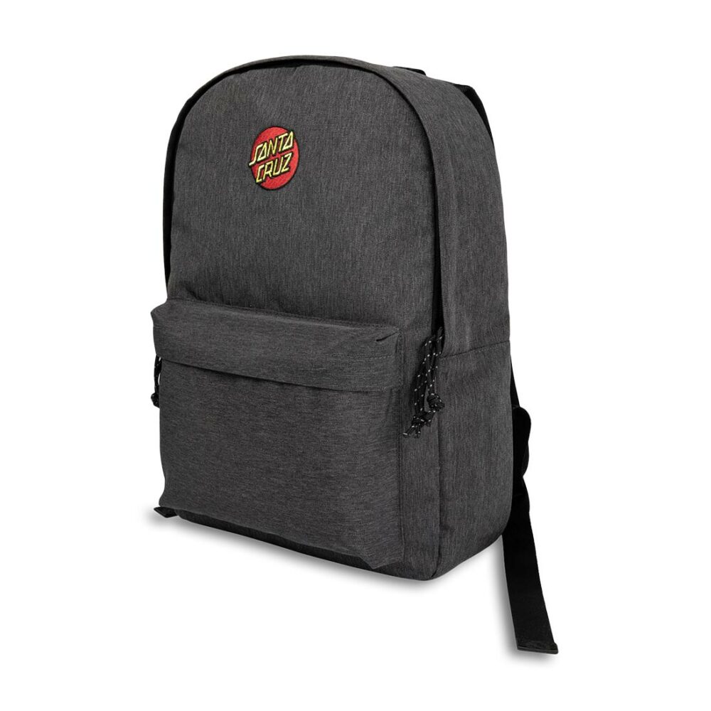 Santa Cruz Classic Dot EMB Skatepack Backpack - Black