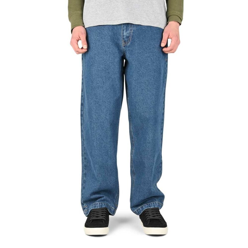 Santa Cruz Classic Label Loose Jeans - Classic Blue