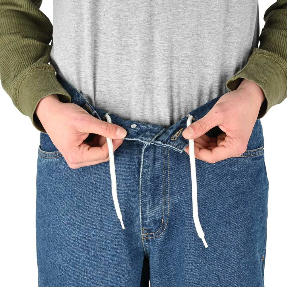 Santa Cruz Classic Label Loose Jeans - Classic Blue