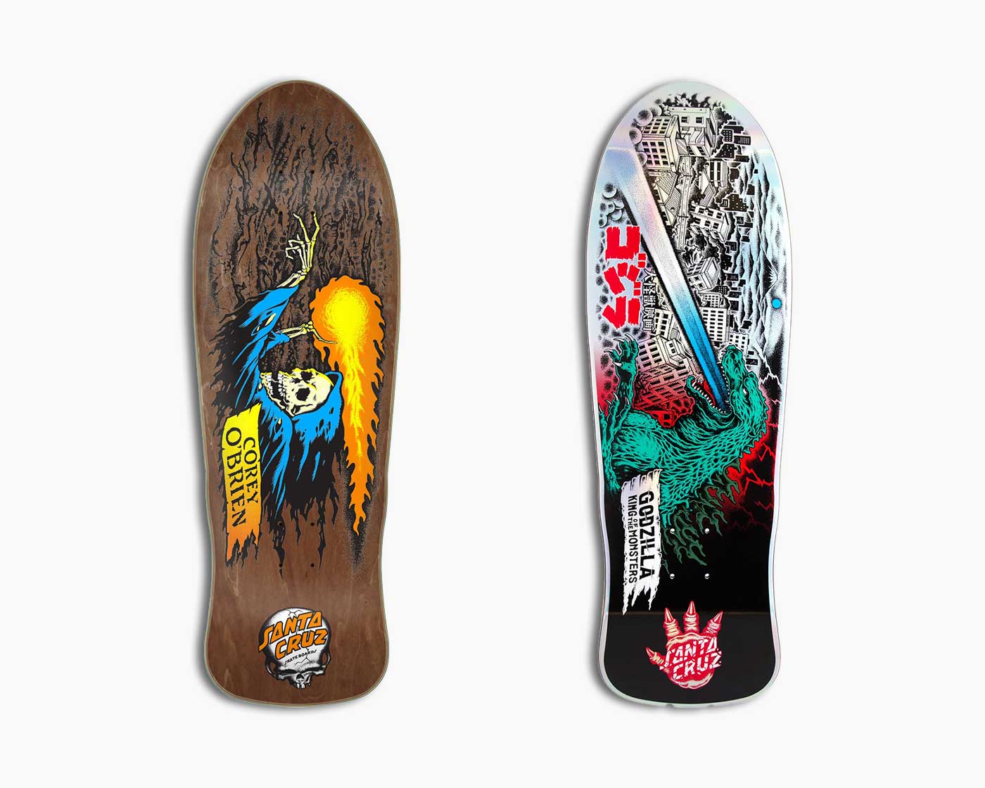 Santa Cruz Skateboards x Godzilla Collection - Supereight
