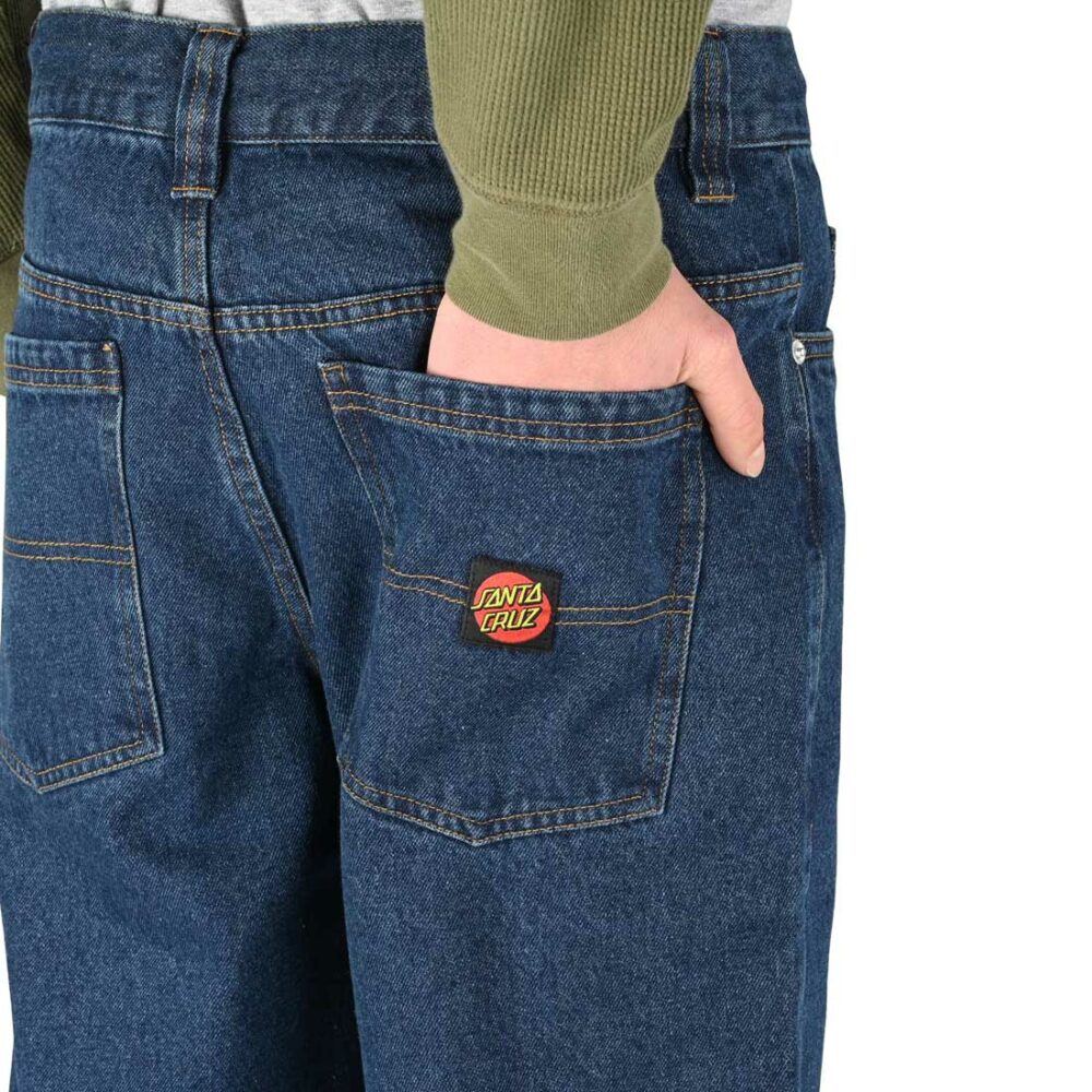 Santa Cruz Factory Loose Jeans - Dark Blue (SP25)