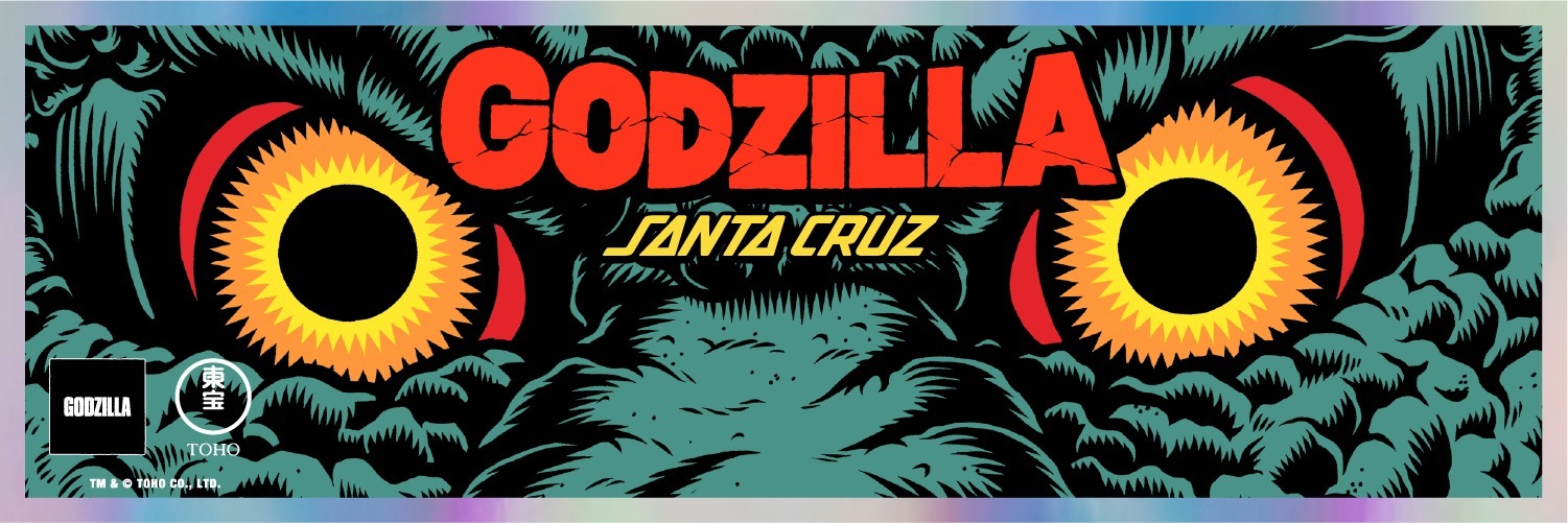 【限定価格】SANTA CRUZ × GODZILLA DESTROYER Santa Cruz x Godzilla Destroyer Skateboard Deck 11