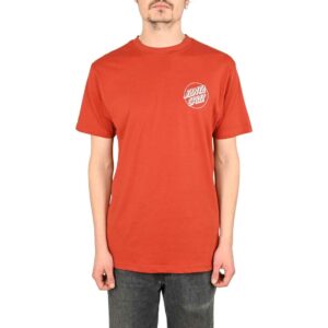 Santa Cruz Kendall Atomic S/S T-Shirt - Dark Rust