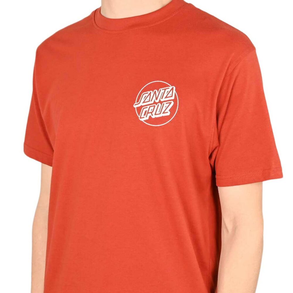 Santa Cruz Kendall Atomic S/S T-Shirt - Dark Rust