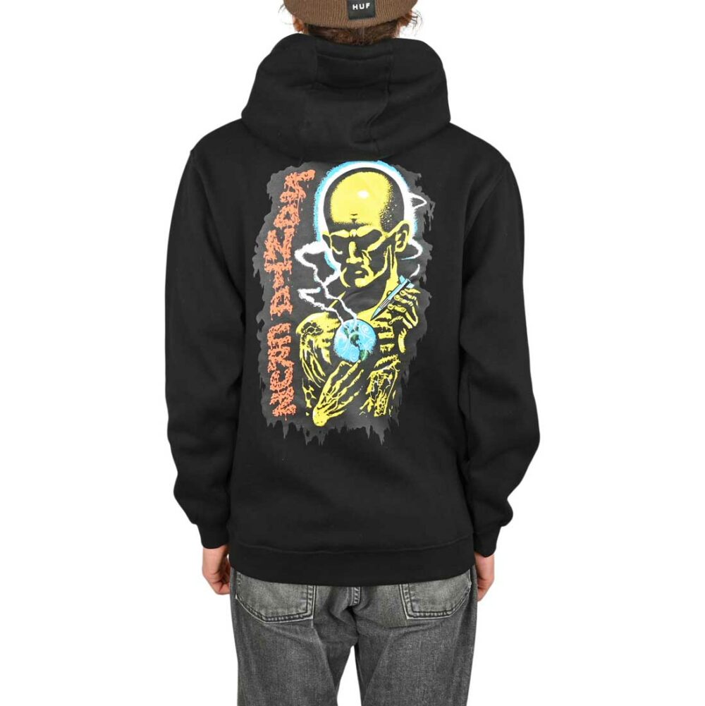 Santa Cruz Kendall Atomic Zip-Up Hoodie - Black