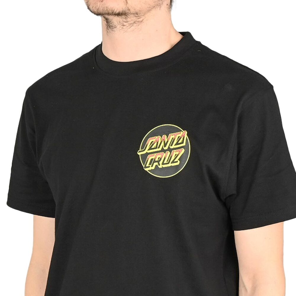 Santa Cruz Kendall Wolf Dot S/S T-Shirt - Black