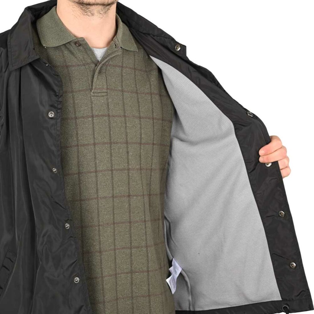 Santa Cruz MFG Oval Dot Chest Coach Jacket - Black