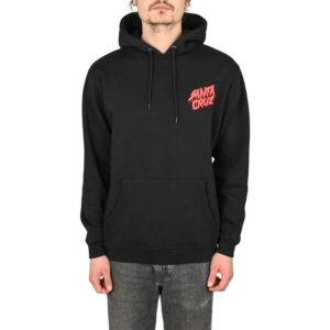 Santa Cruz Meek Concrete Slasher Pullover Hoodie - Black
