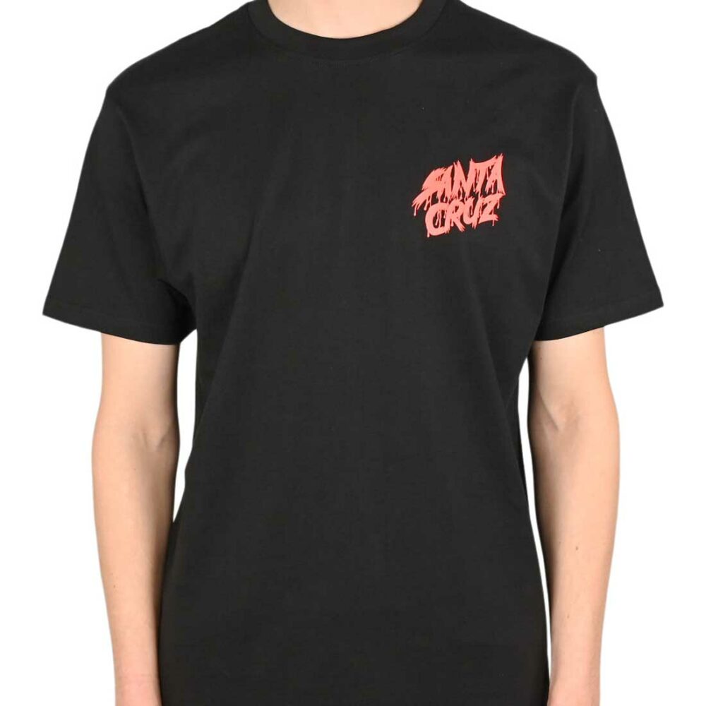 Santa Cruz Meek Concrete Slasher S/S T-Shirt - Black