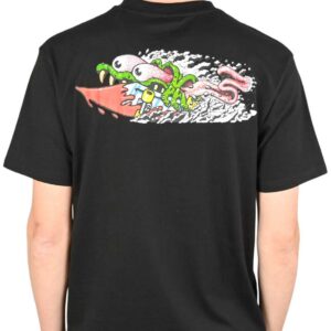 Santa Cruz Meek Concrete Slasher S/S T-Shirt - Black