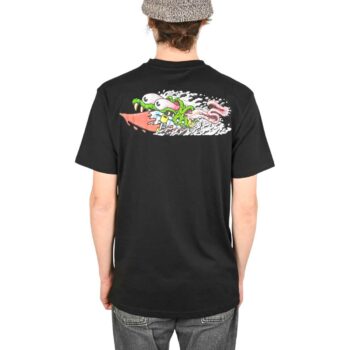 Santa Cruz Meek Concrete Slasher S/S T-Shirt - Black