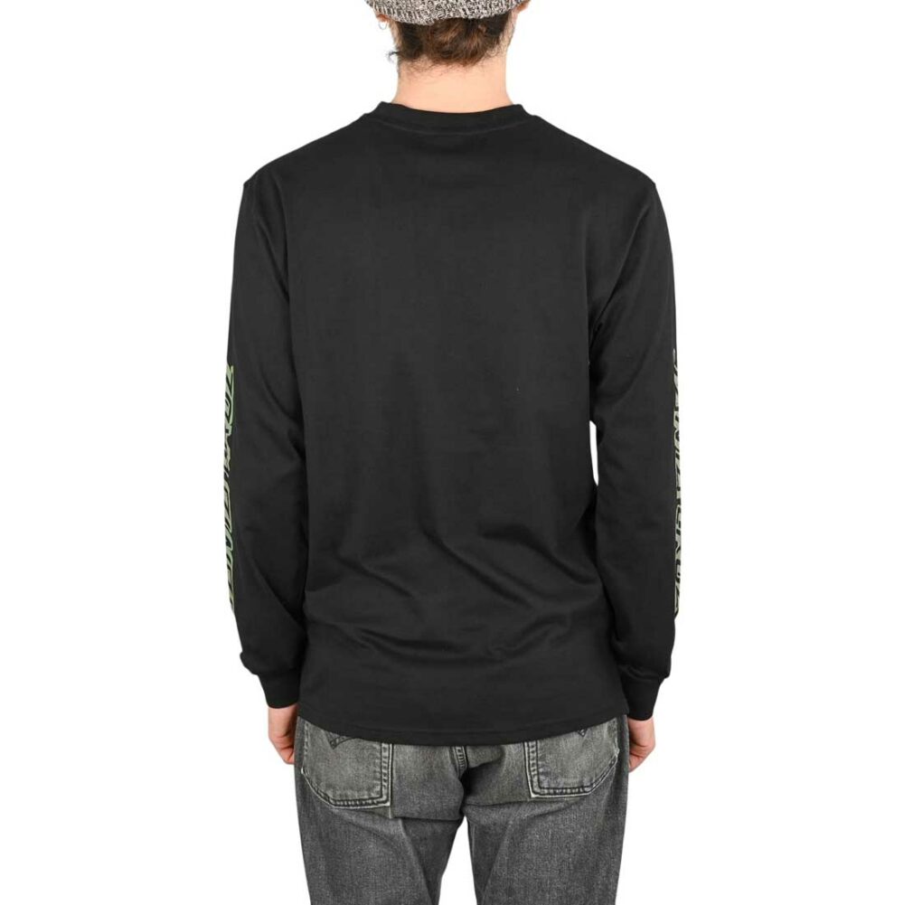 Santa Cruz Meyer Freestyle Dot Centre L/S T-Shirt - Black
