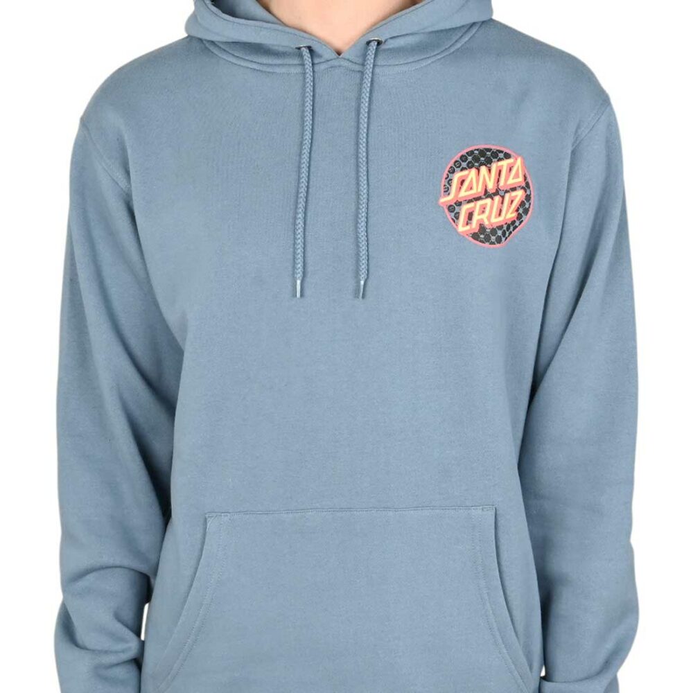 Santa Cruz Meyer Freestyle Dot Pullover Hoodie - Dusty Blue