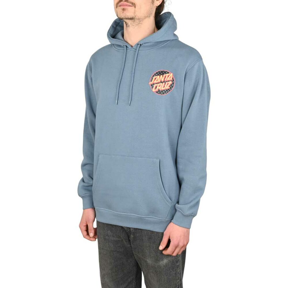 Santa Cruz Meyer Freestyle Dot Pullover Hoodie - Dusty Blue