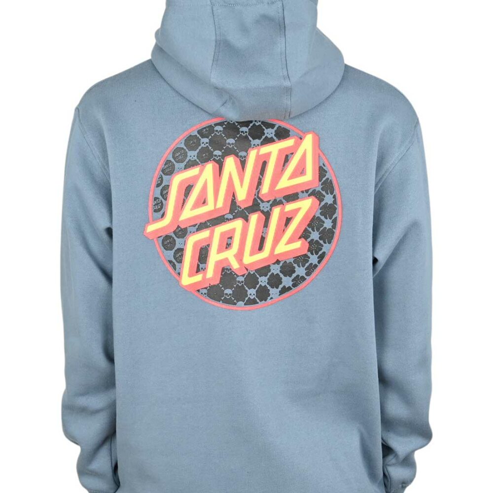 Santa Cruz Meyer Freestyle Dot Pullover Hoodie - Dusty Blue
