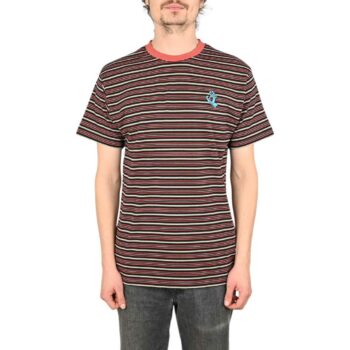 Santa Cruz Mini Hand Stripe S/S T-Shirt - Black Stone Stripe