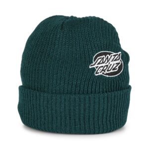 Santa Cruz Mono Lined Oval Dot Beanie Hat - Rainforest