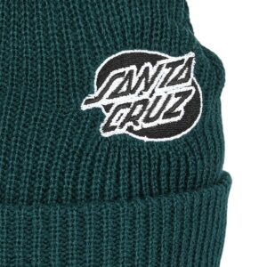 Santa Cruz Mono Lined Oval Dot Beanie Hat - Rainforest