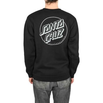 Santa Cruz Opus Dot Stripe Crew Sweater - Black (Copy)