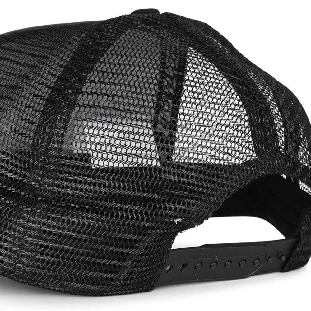 Santa Cruz Flaming Dice Dot Mesh Back Cap - Black