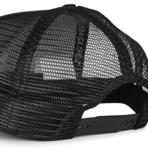 Santa Cruz Oval Check Flame Mesh Back Cap - Black