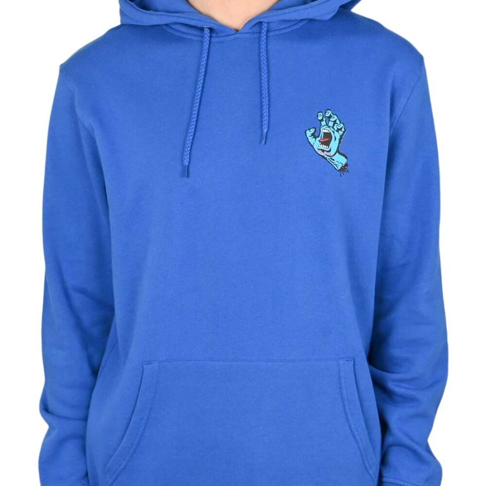 Santa Cruz Screaming Hand Chest Pullover Hoodie - Ultramarine