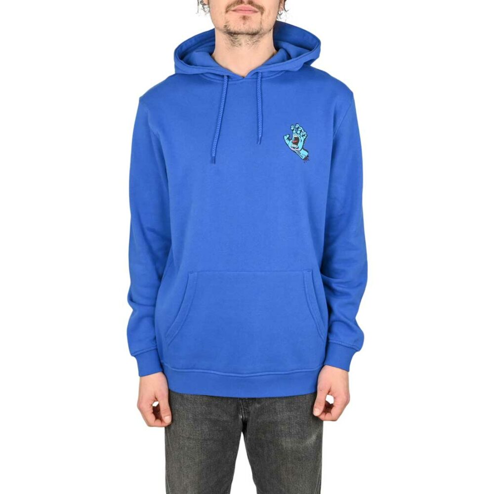 Santa Cruz Screaming Hand Chest Pullover Hoodie - Ultramarine