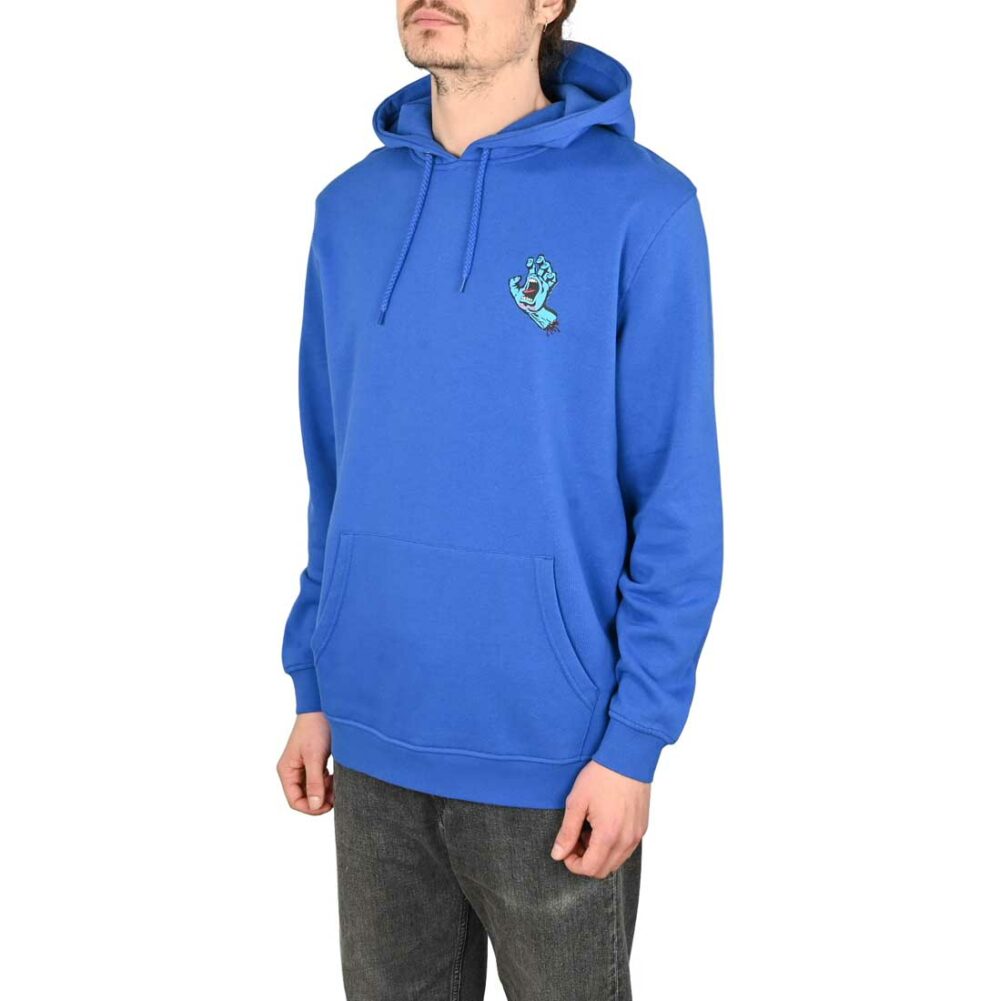 Santa Cruz Screaming Hand Chest Pullover Hoodie - Ultramarine
