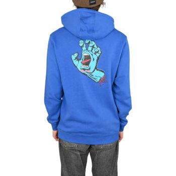 Santa Cruz Screaming Hand Chest Pullover Hoodie - Ultramarine