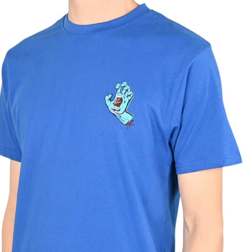Santa Cruz Screaming Hand Chest S/S T-Shirt - Ultramarine