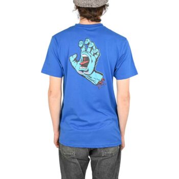 Santa Cruz Screaming Hand Chest S/S T-Shirt - Ultramarine