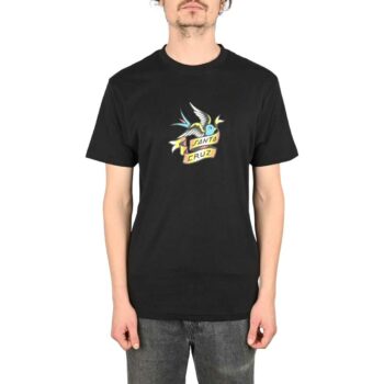 Santa Cruz Sommer Sparrow Front S/S T-Shirt - Black (Copy)