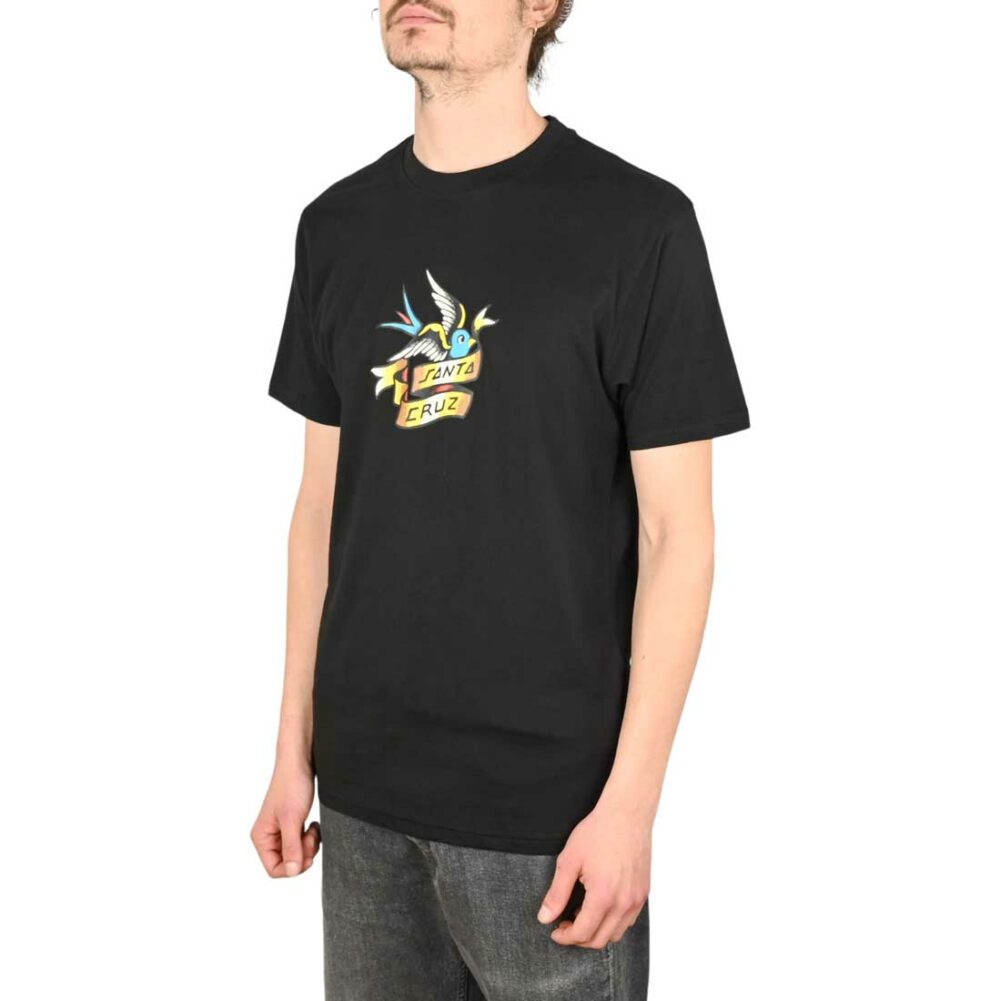 Santa Cruz Sommer Sparrow Front S/S T-Shirt - White