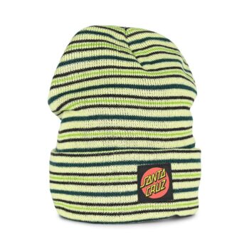 Santa Cruz Swindler Beanie Hat - Matcha Stripe