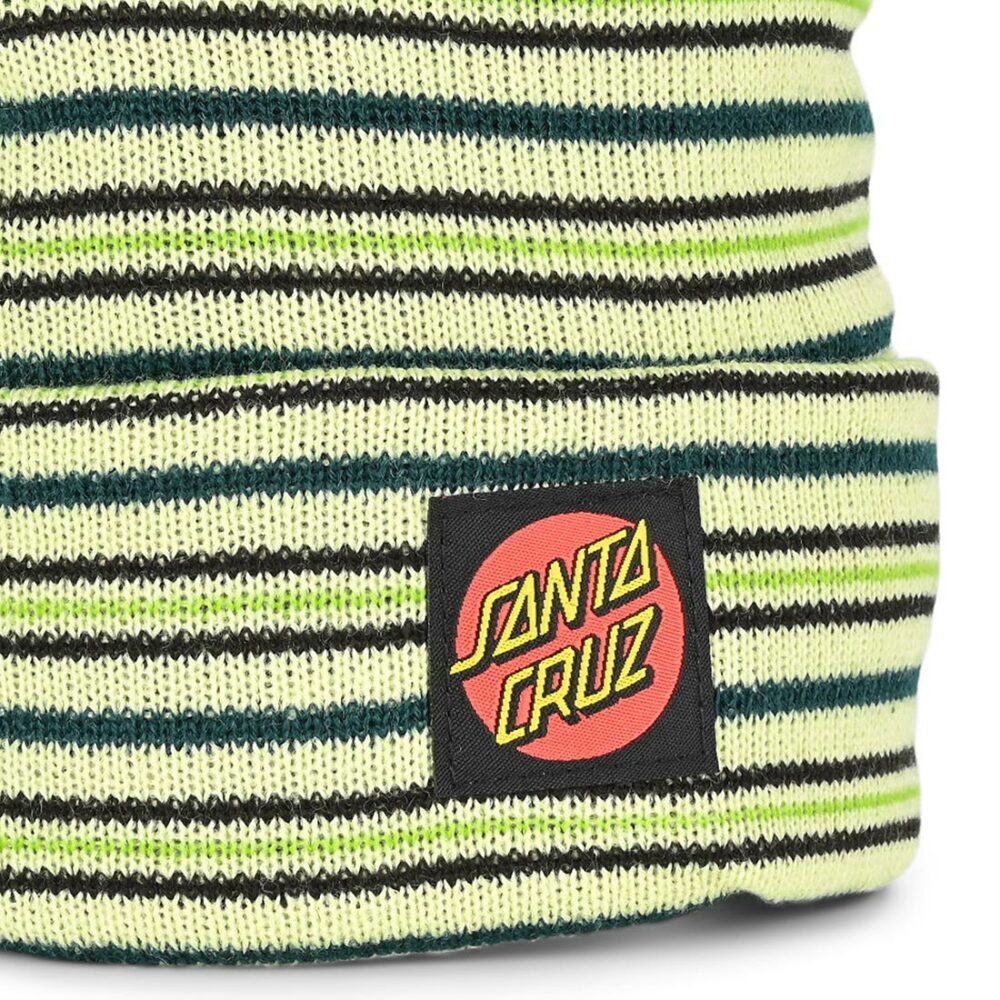 Santa Cruz Swindler Beanie Hat - Matcha Stripe