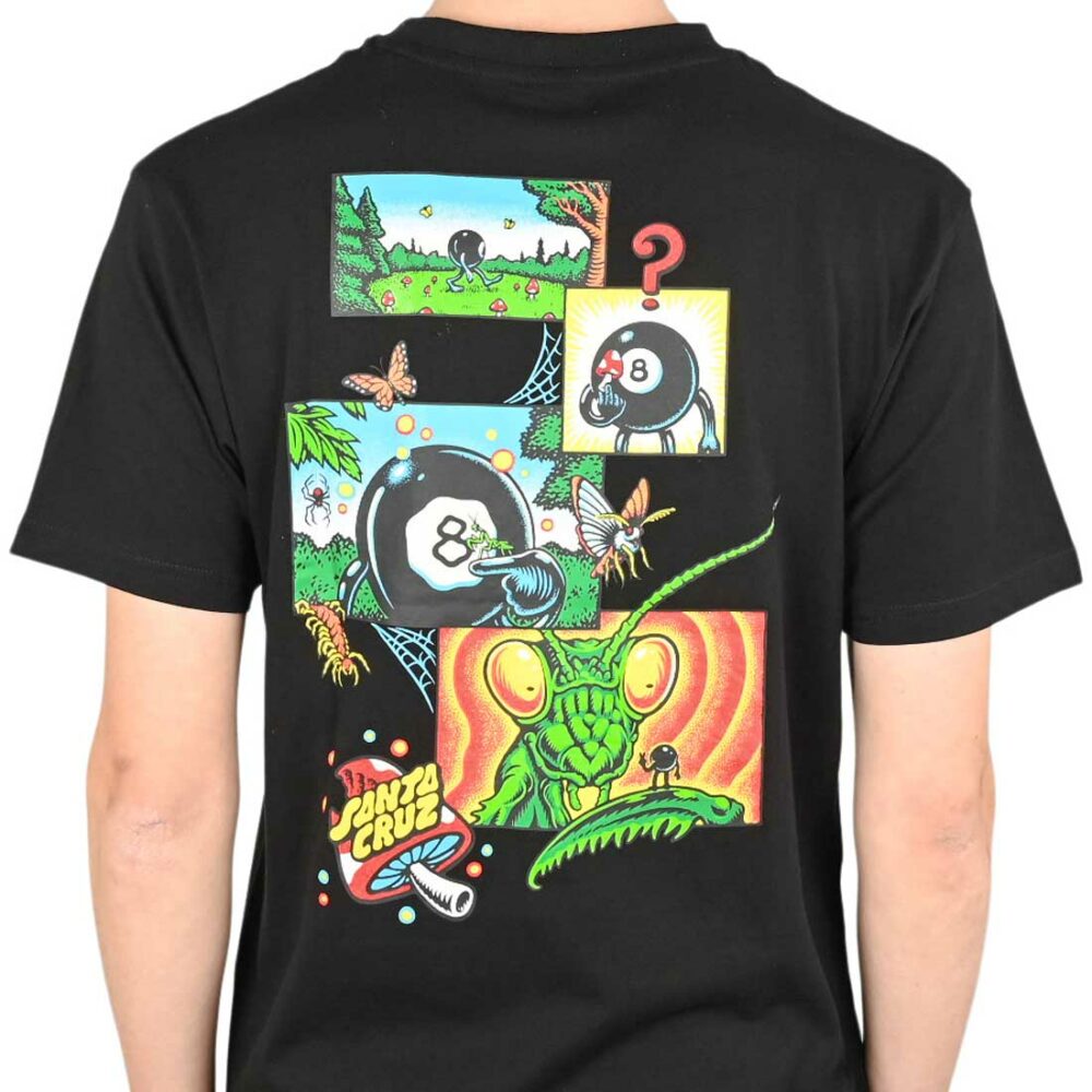 Santa Cruz Winkowski 8Ballr Comic S/S T-Shirt - Black