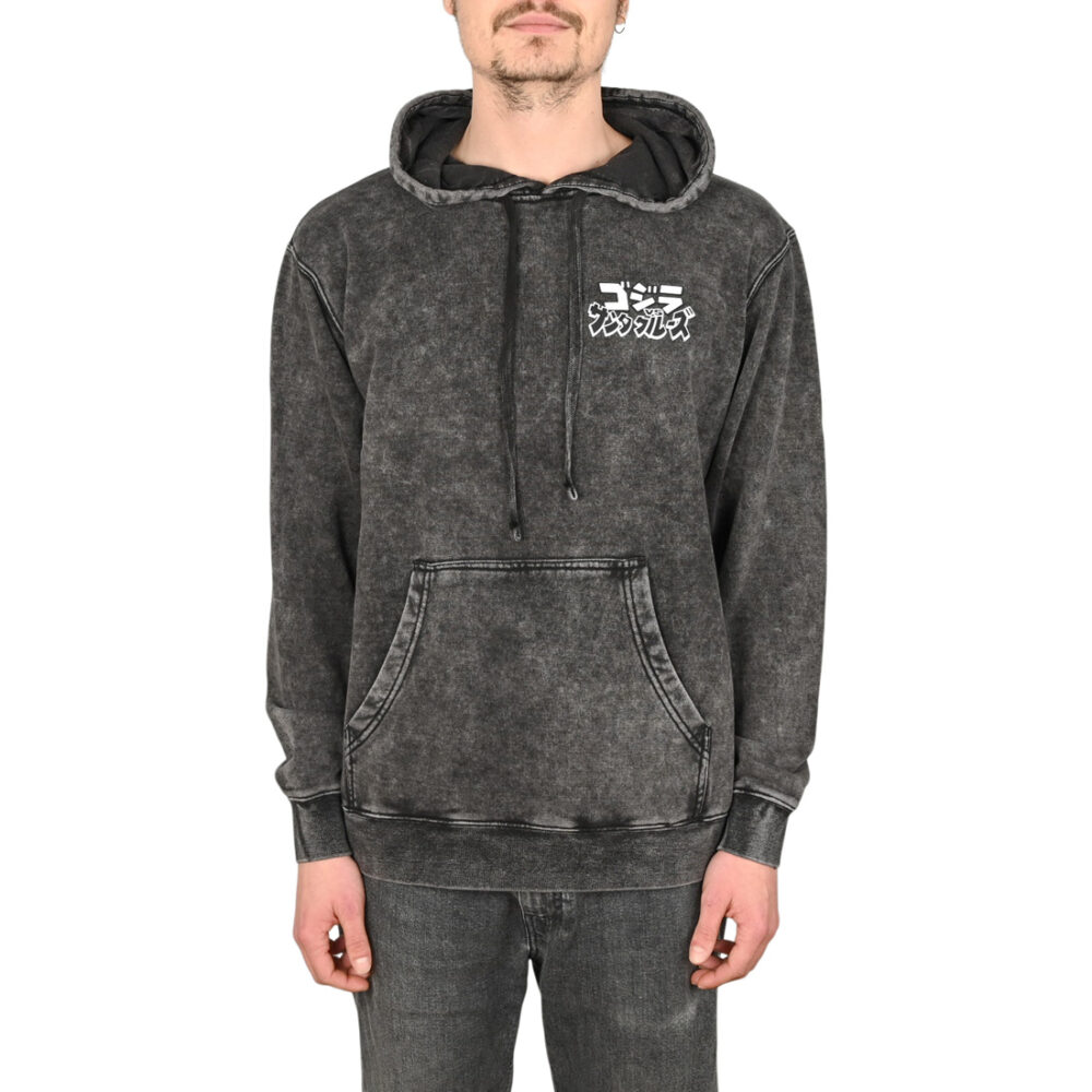 Santa Cruz vs Godzilla Hand Pullover Hoodie - Mineral Black