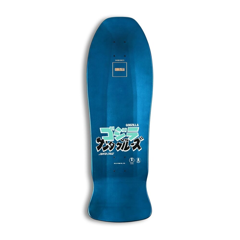 Santa Cruz vs Godzilla Kaiju Roskopp 10.125" Skateboard Deck