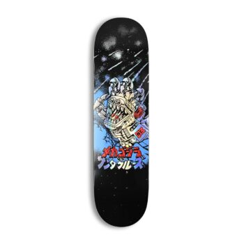 Santa Cruz vs Godzilla Mecha Hand 8" Skateboard Deck
