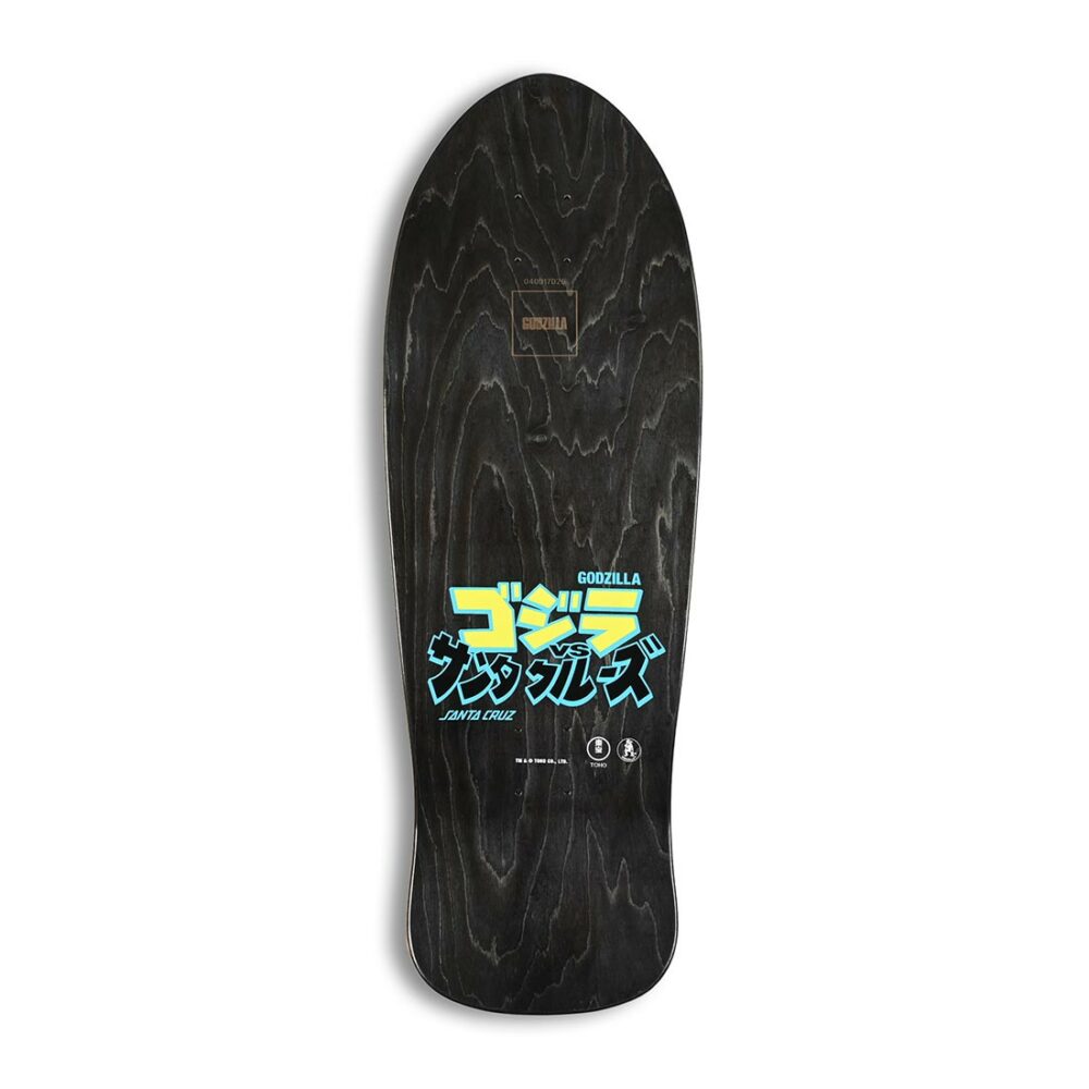 Santa Cruz vs Godzilla Mothra Natas 10.538" Skateboard Deck