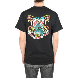Santa Cruz vs Godzilla Natas Mothra S/S T-Shirt - Black