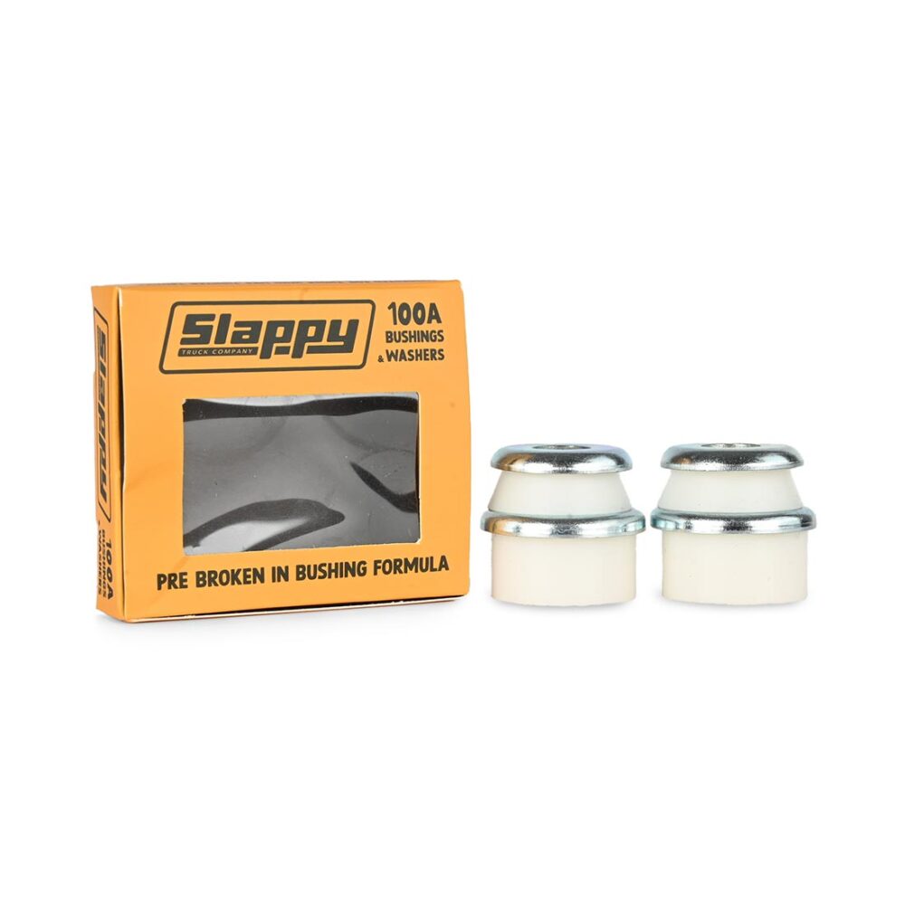 Slappy 100A Standard Skateboard Truck Bushings - White