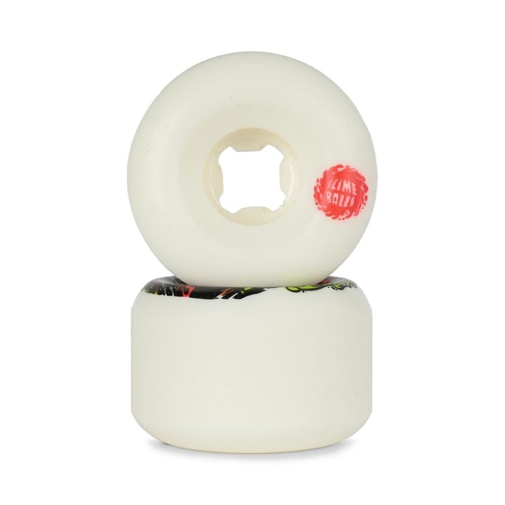 Slime Balls Guzman Vomit Mini 97a 56mm Skateboard Wheels - White